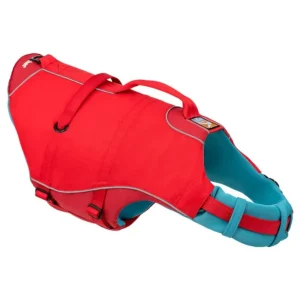 Kurgo Surf 'n Turf Dog Life Jacket - Red, Large