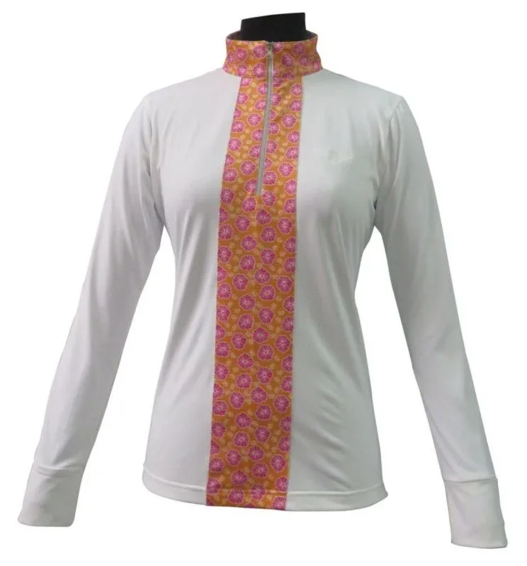 Ladies Athena Equicool Riding Shirt XL Brn - Image 2