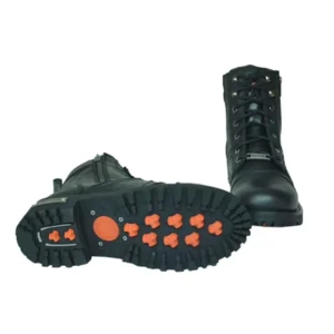 Ladies Motorcycle Biker Leather Boots