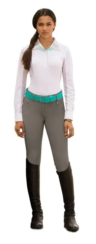 Ladies Sarafina Euro Grip KP Breeches 28 Long Wood - Image 2