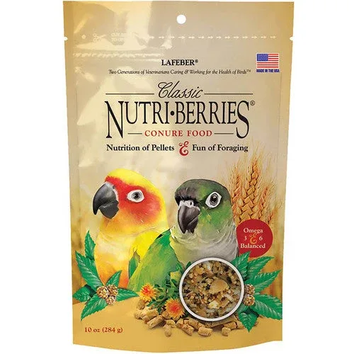 Lafeber Company Classic Nutri-Berries Conure Bird Food 10oz - Image 2