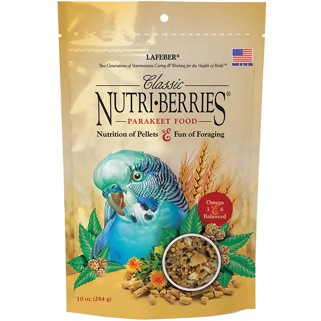 Lafeber Company Classic Nutri-Berries Parakeet Food 10oz