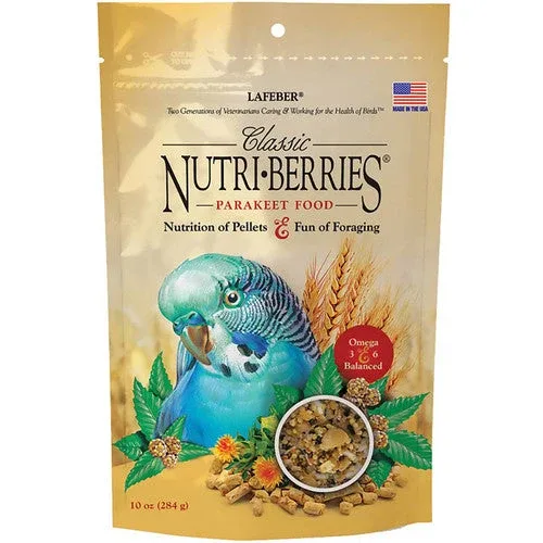 Lafeber Company Classic Nutri-Berries Parakeet Food 10oz - Image 2