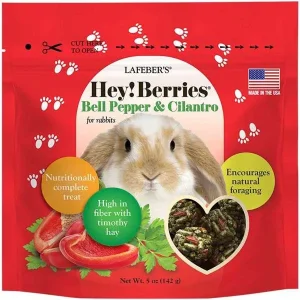 Lafeber Company Hey! Berries Rabbit Food Bell Pepper & Cilantro 5 oz