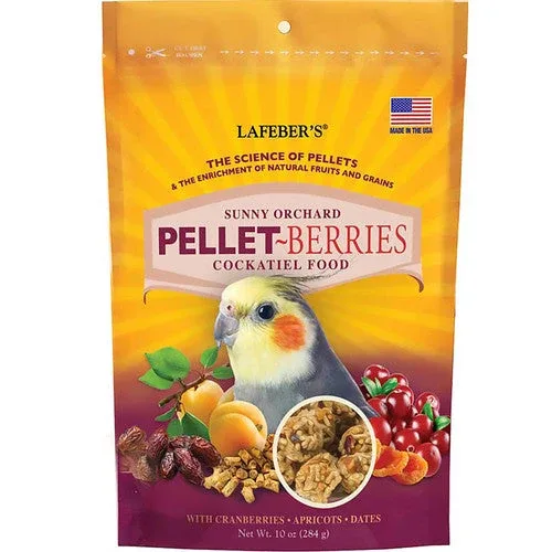 Lafeber Company Pellet-Berries Sunny Orchard Cockatiel Food 10oz - Image 2