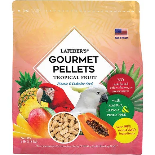 Lafeber Company Tropical Fruit Gourmet Pellets Macaw Bird Food 4lb - Image 2