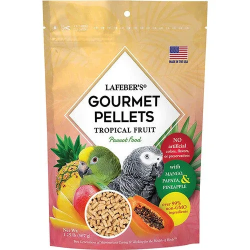 Lafeber Company Tropical Fruit Gourmet Pellets Parrot Bird Food 1.25lb - Image 2