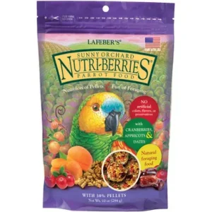 Lafeber Nutri-Berries Sunny Orchard Parrot 10oz