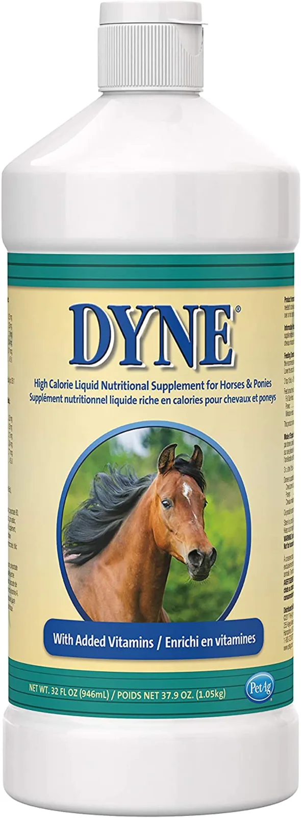 Lambert Kay Dyne High Calorie Liquid Nutritional Equine Supplement 32 fl oz
