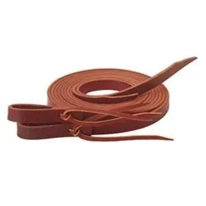 Latigo Split Reins With Water Tie Ends - Image 2