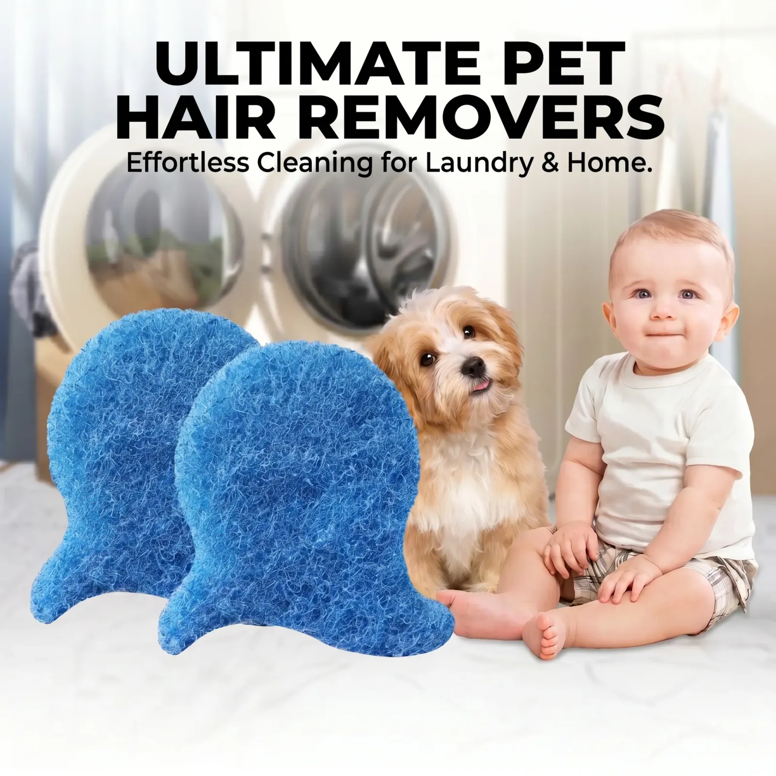 Laundry Pet Hair Remover Fish – Clean Clothes, Hair-Free Every Time - Image 2