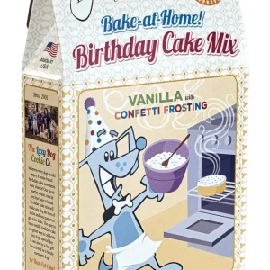 LAZY DG BDAY CAKE MIX YLW 12Z