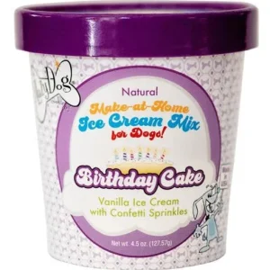 Lazy Dog Make at Home Ice Cream Mix Birthday Cake Flavor 4.5 oz