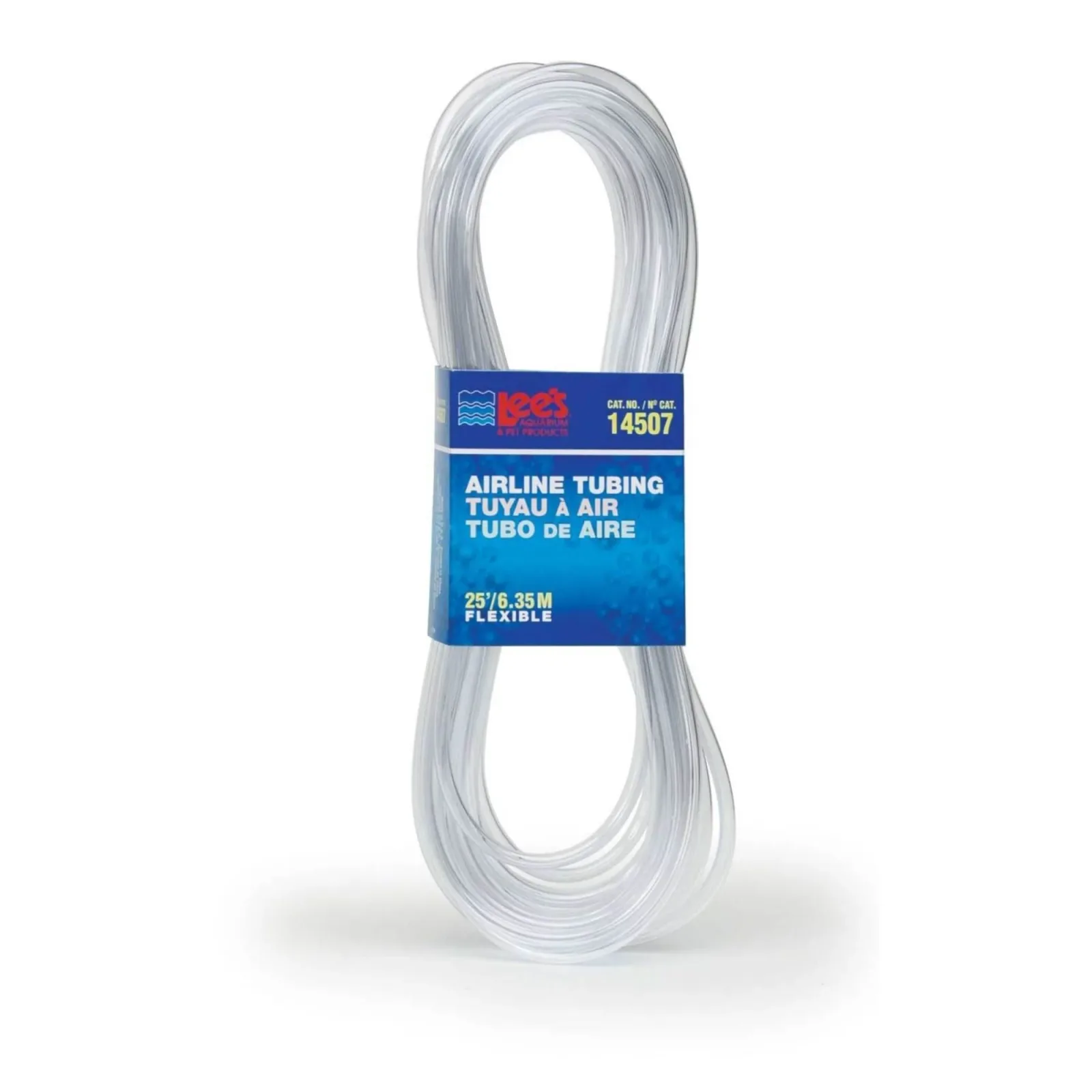 Lee's Aquarium & Pet Products Flex Airline Tubing, Clear, 3/16 in x 25 ft