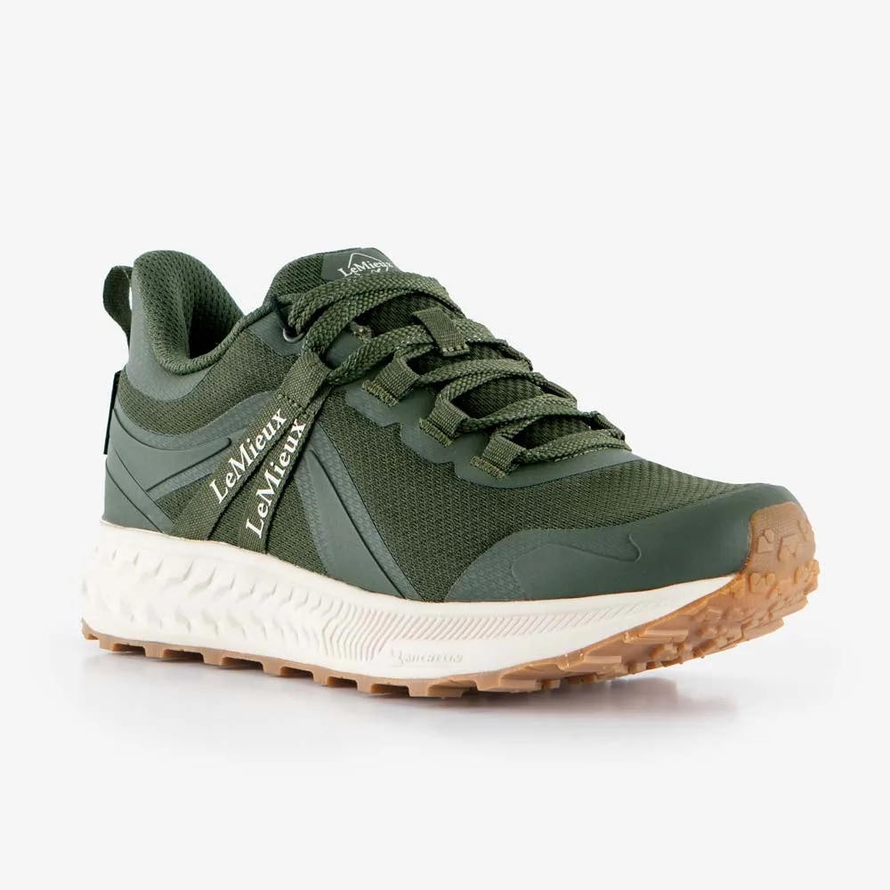 Lemieux Trax Khaki Waterproof Trainer Shoes