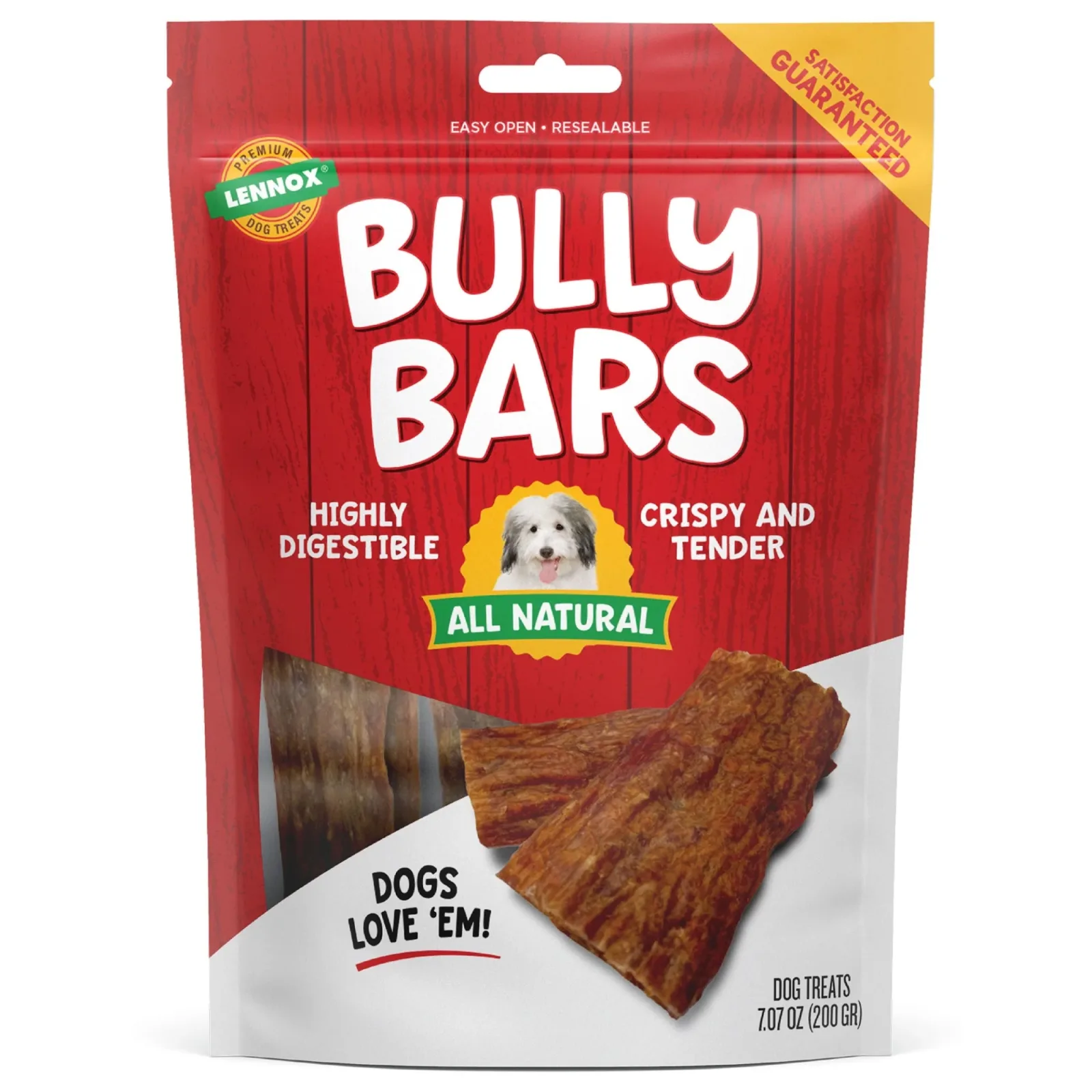 Lennox Bully Bars Dog Treat 7.7 oz