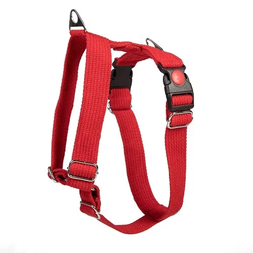 Let's Wag H Harness for Dogs (Red)