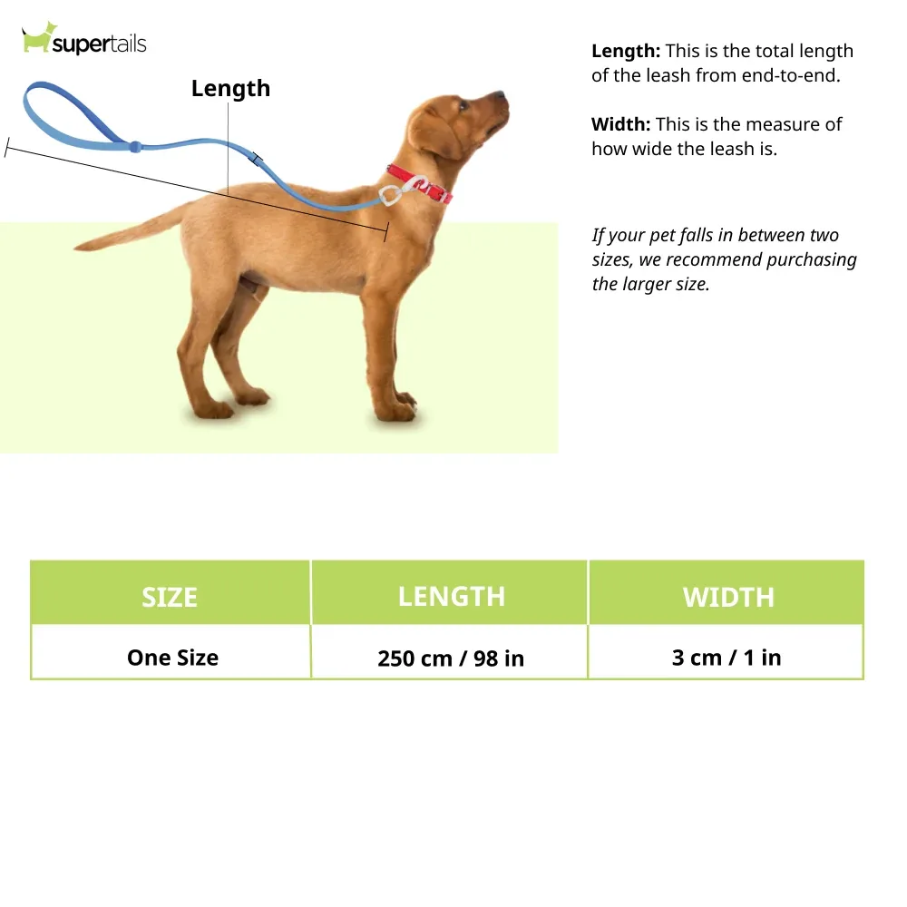 Let's Wag Multi Purpose Leash for Dogs (Orange) - Image 2