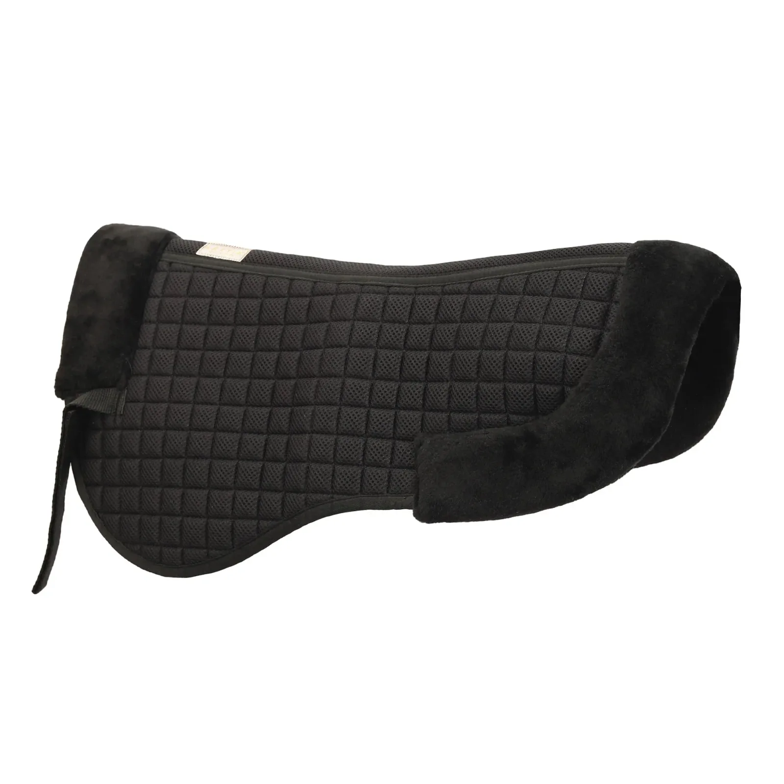 Lettia CoolMax Sherpa Quilted Half Pad with Trim - Image 2