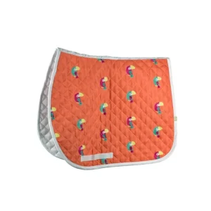 Lettia Embroidered Toucan Baby Saddle Pad