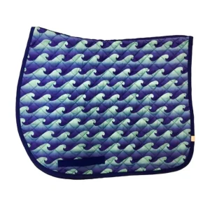Lettia Embroidered Wave Baby Pad Saddle Liner