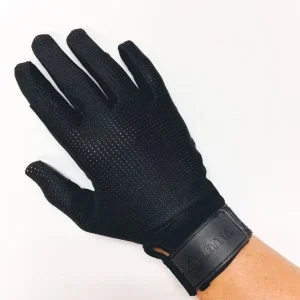 Lettia Ladies Shield Mesh Gloves 7 Black