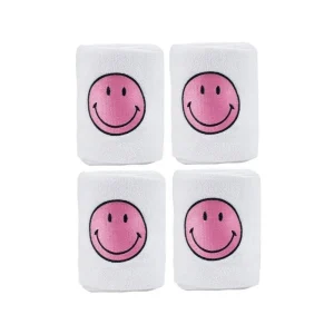 Lettia Smiley Polo Wraps White/Pink 108In L x 5Inw