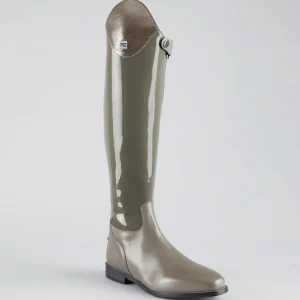 Levade Womens Leather Dressage Tall Riding Boots Grey