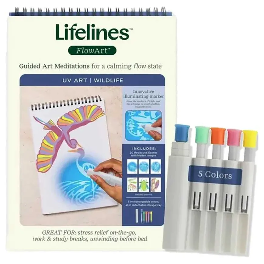 Lifelines FlowArt: Wildlife UV Art