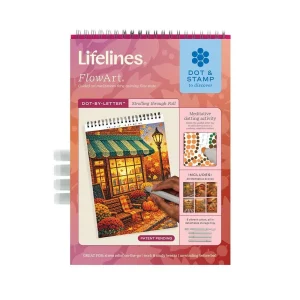 Lifelines Llc-Mcmanemin FlowArt Dot By Letter Strolling Through Fall