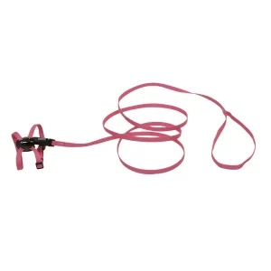 Li'l Pals® Adjustable Kitten Harness and 6' Leash Combo, Pink