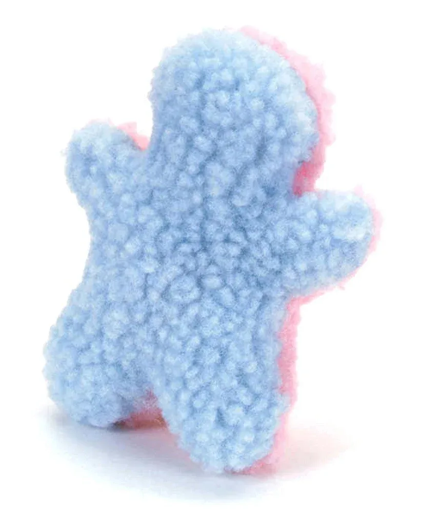 Lil Pals Li'l Pals Fleece Dog Toys Wooly Man, 4.5 in