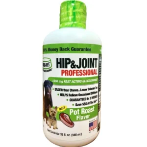 Liquid-Vet Hip and Joint Formula for Dogs, Pot Roast Flavor, 32 oz.