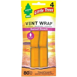 Little Trees® Vent Wraps Sunset Beach 4 pk.