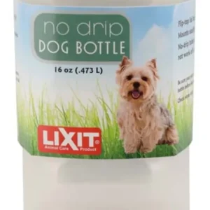 Lixit Top Fill Dog Water Bottle White 16 oz