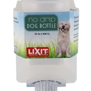 Lixit Top Fill Dog Water Bottle White 32 oz