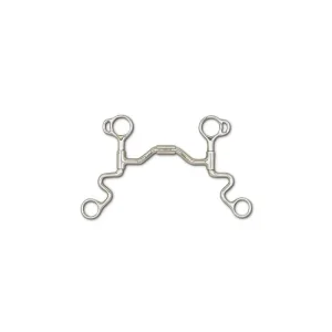 Loose Jaw S-Shank MedWide Port Swivel Mouthpiece 5