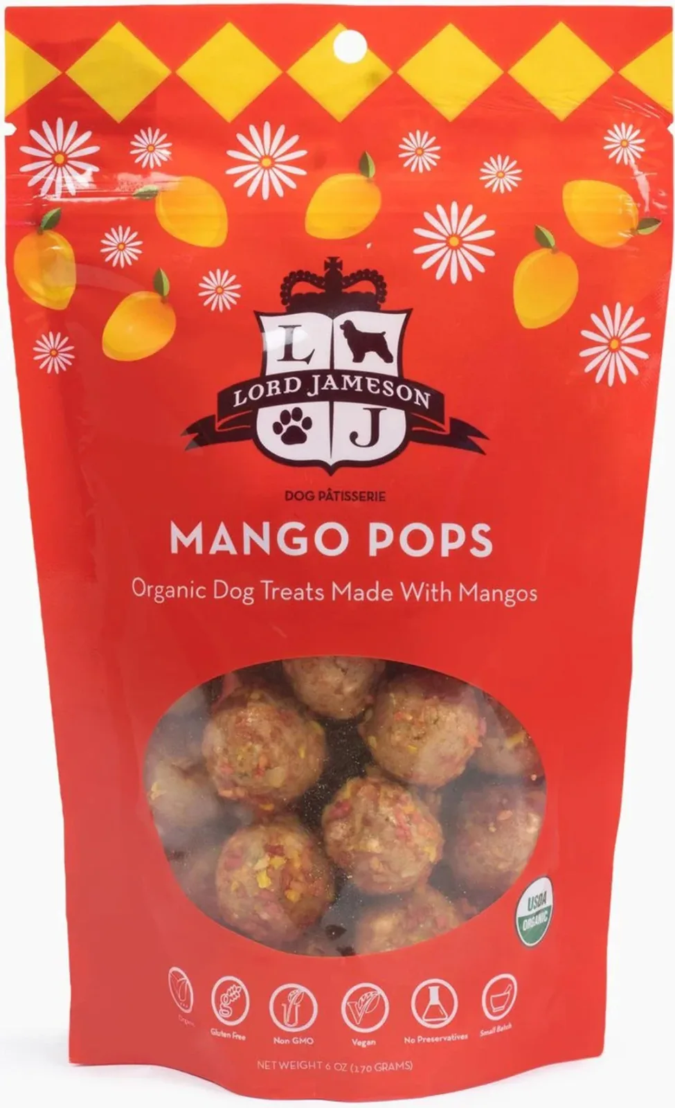 Lord Jameson Dog Mango Pops 6 oz
