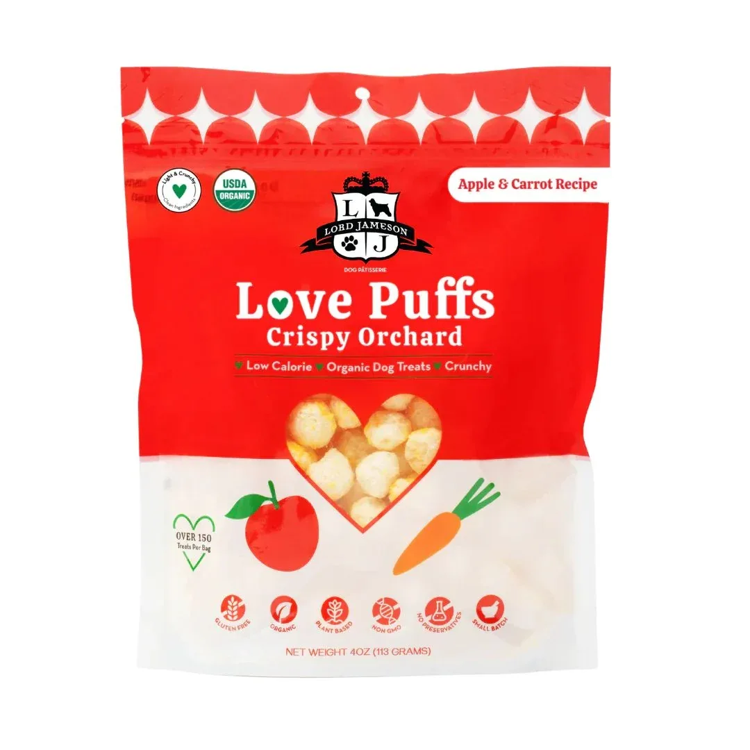 Lord Jameson Dog Puffs Crispy Orchard, 4 oz