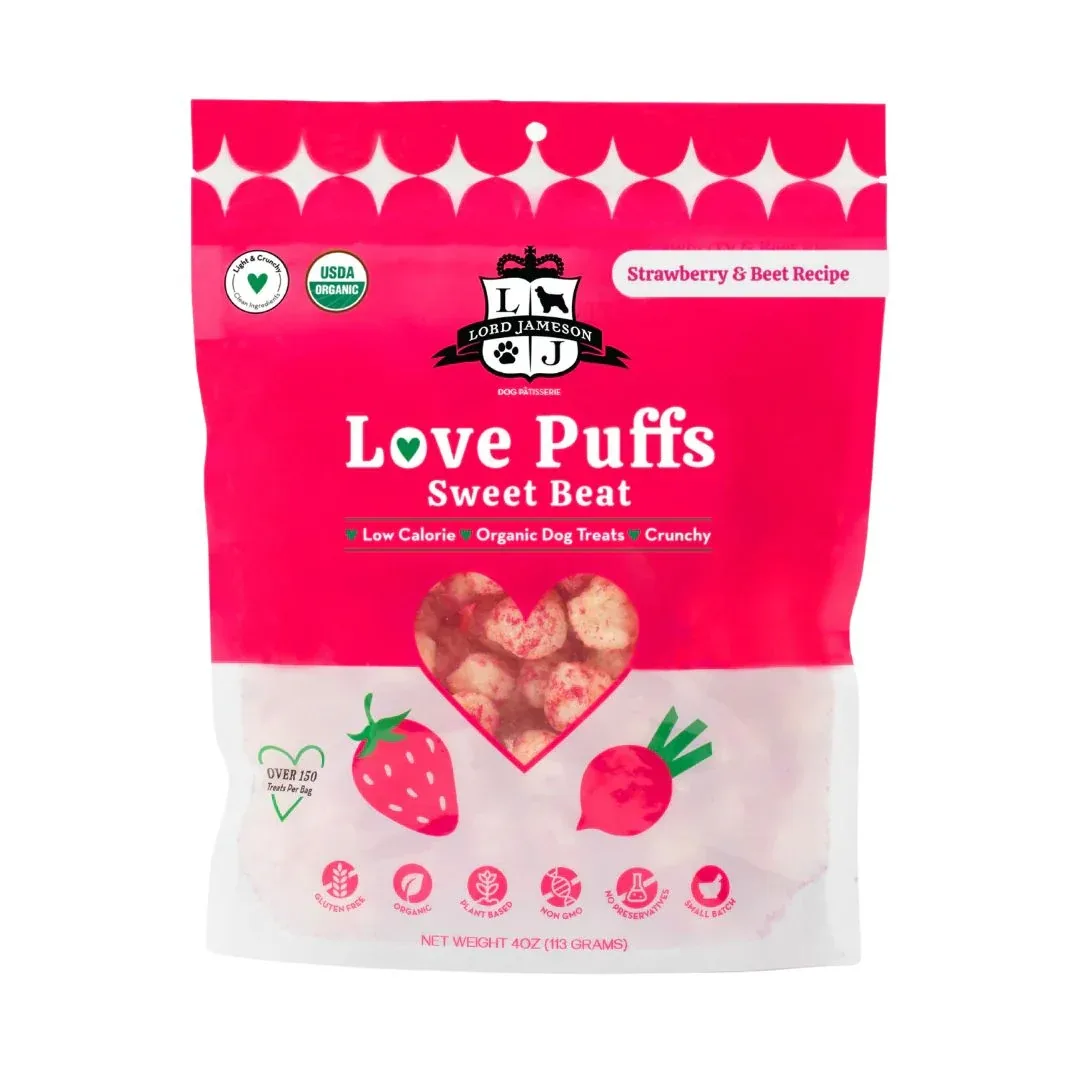 Lord Jameson Dog Puffs Sweet Beats, 4 oz