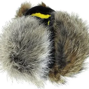 Lotus Ball with Rabbit Fur