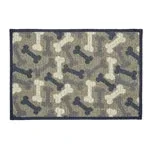 Loving Pets Bella Fashion Mats Bones, Denim - Image 2