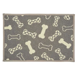 Loving Pets Bella Fashion Mats Bones, Polka Dots