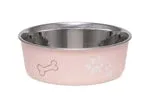 Loving Pets Classic Dog Bowl Paparazzi Pink, Small - Image 2
