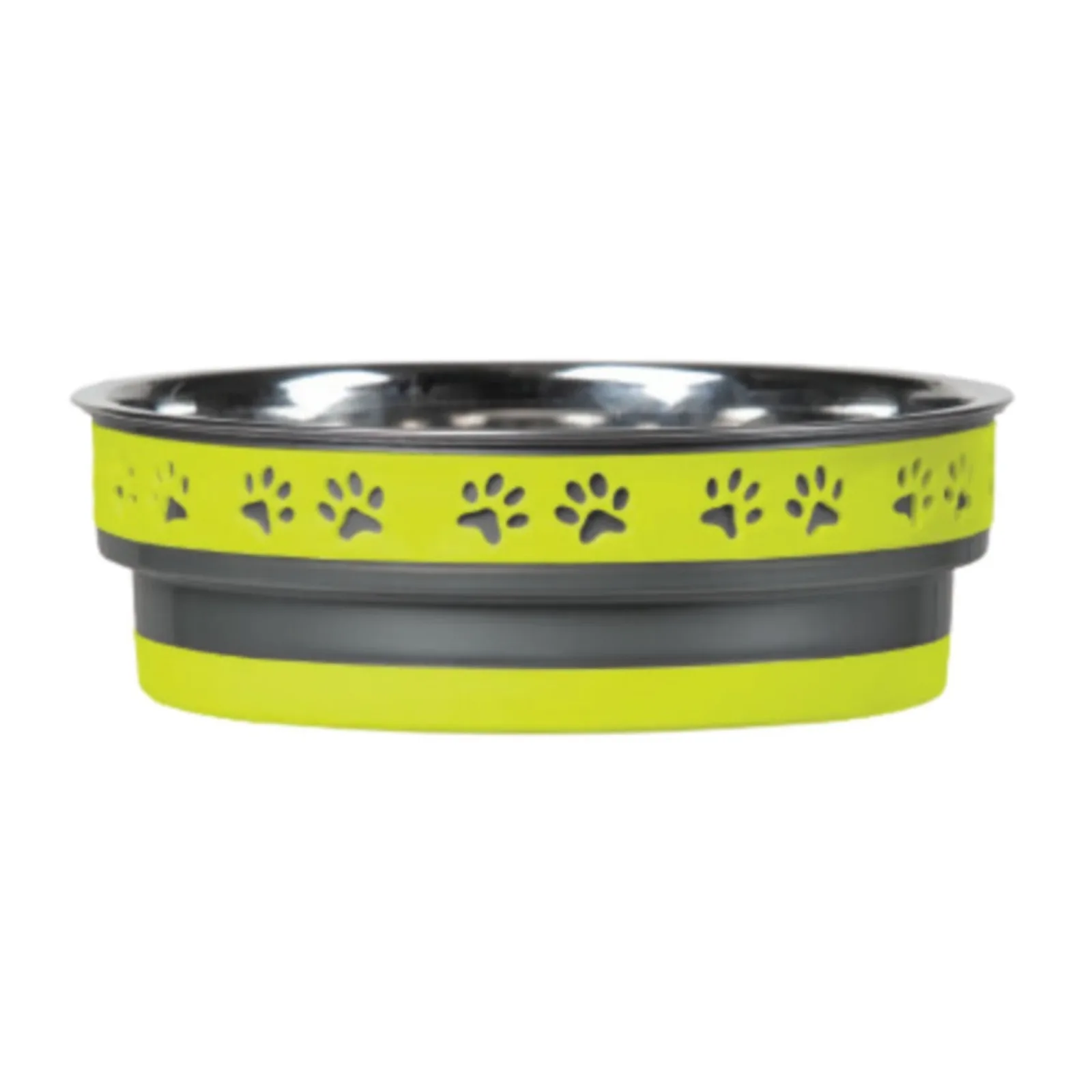 Loving Pets Corsa Pet Bowl Lightning Yellow, Medium