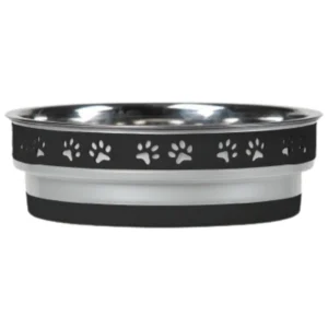 Loving Pets Corsa Pet Bowl Stealth, Black, Large