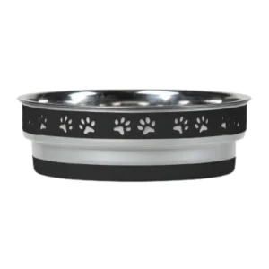 Loving Pets Corsa Pet Bowl Stealth, Black, Small