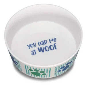 Loving Pets Dolce Moderna Bowl Had Me at Woof, Small