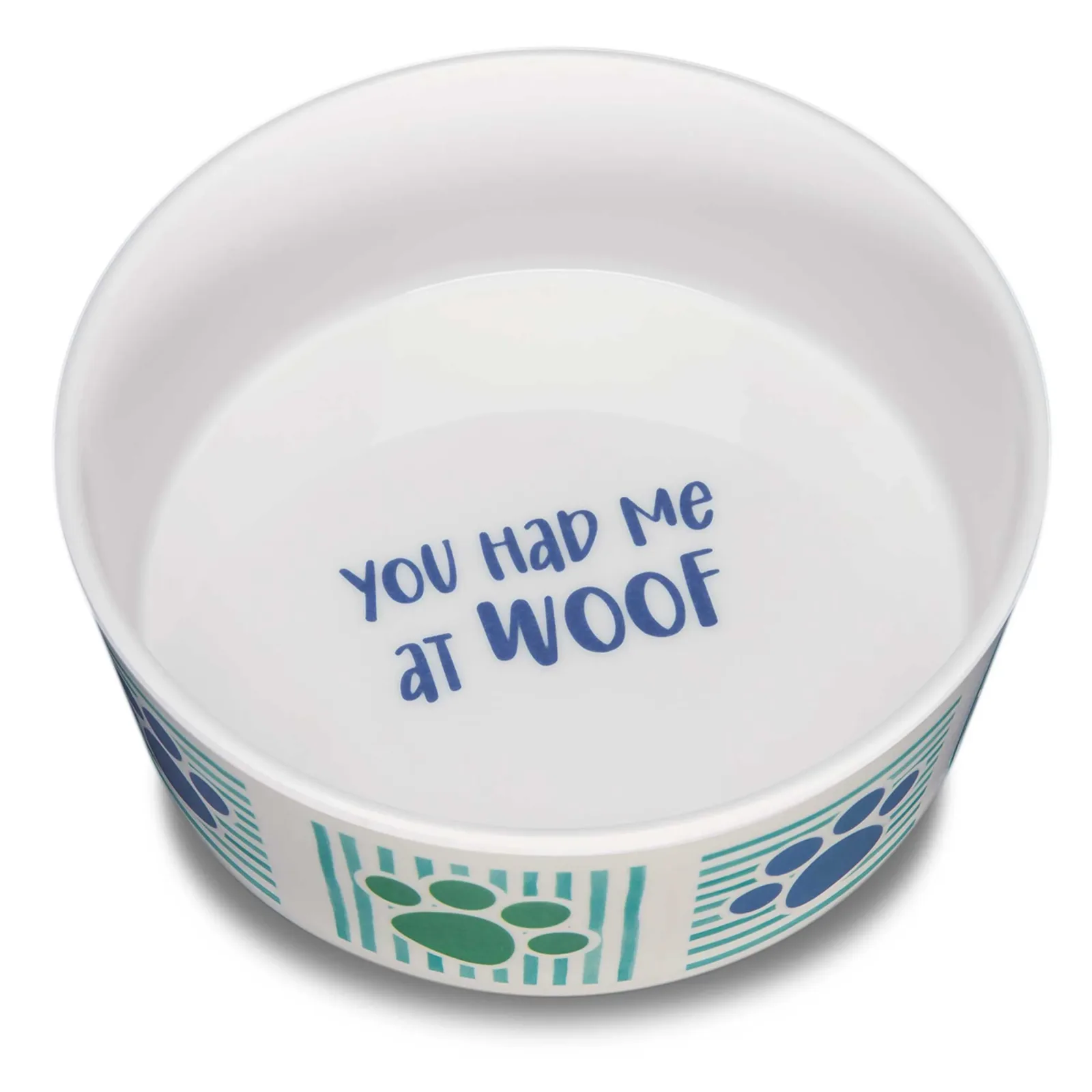 Loving Pets Dolce Moderna Bowl Had Me at Woof, Small