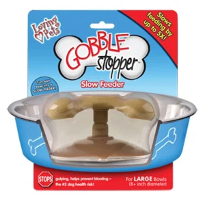 Loving Pets Gobblestopper Slow-Feeder Large
